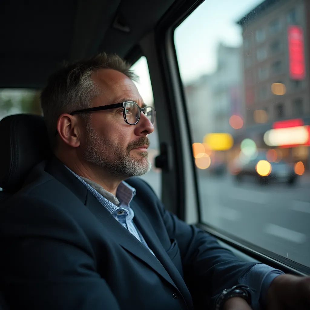 Luxuriöser Chauffeur mit Auto für Executive-Transport